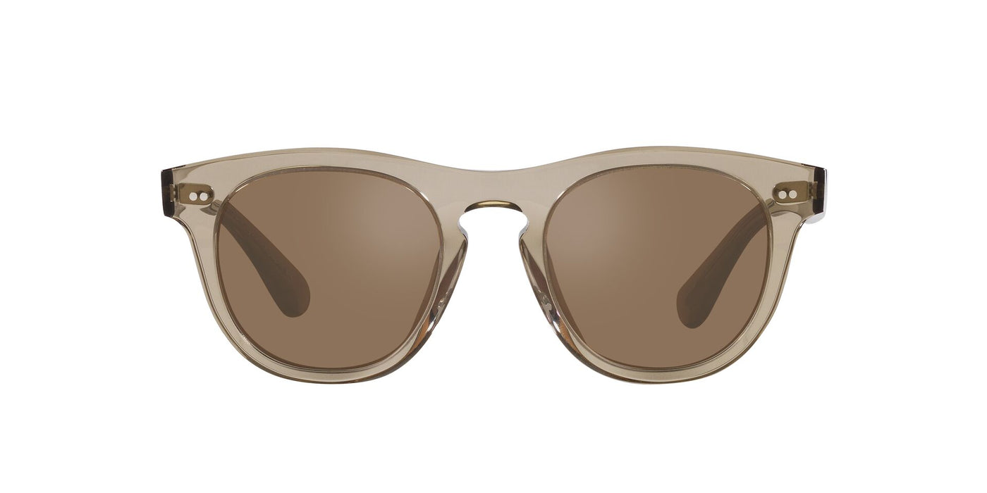 Oliver Peoples Rorke OV5509U Sencha/Cognac Mirror #colour_sencha-cognac-mirror