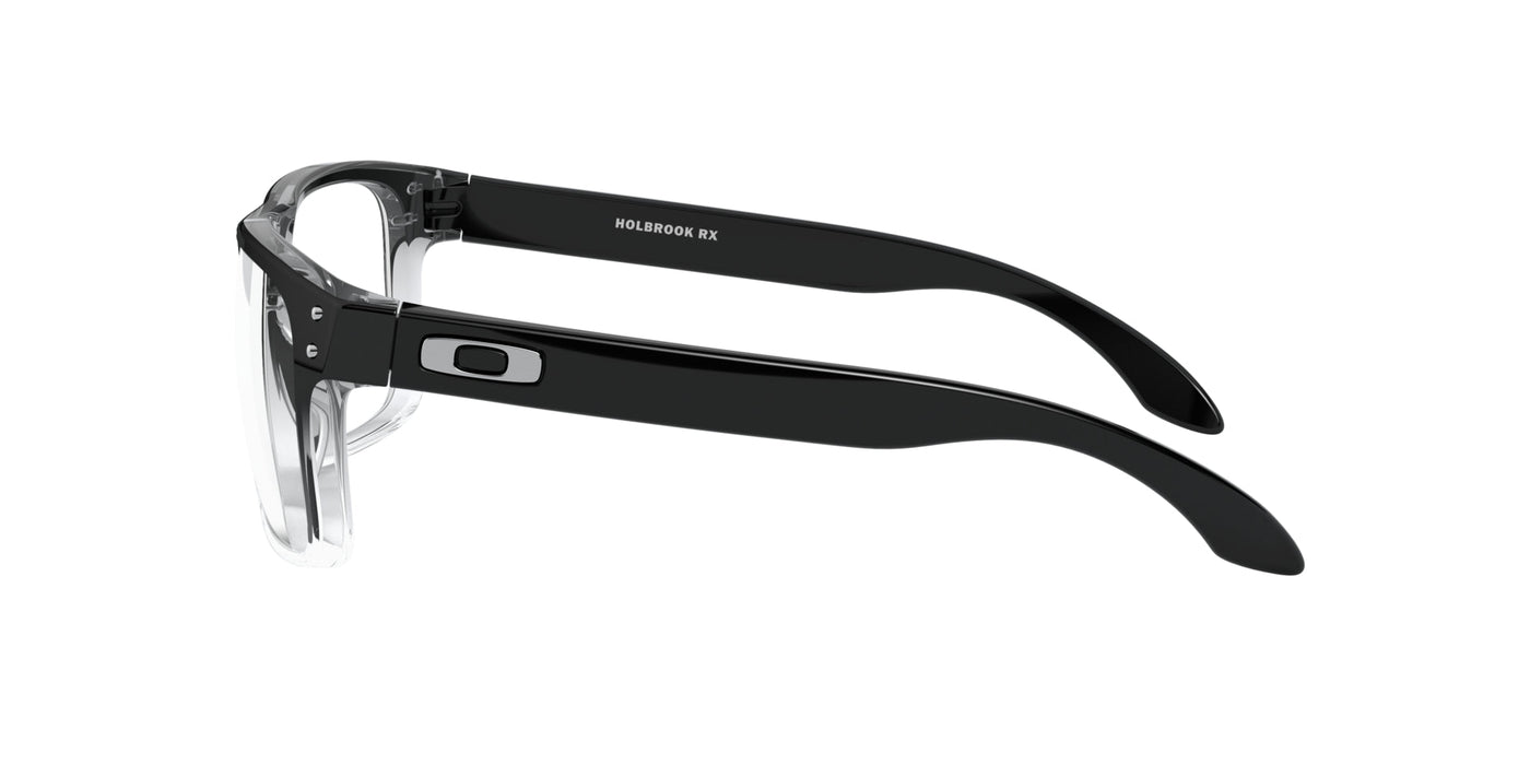Oakley Holbrook RX OX8156 Polished Black Clear Fade #colour_polished-black-clear-fade