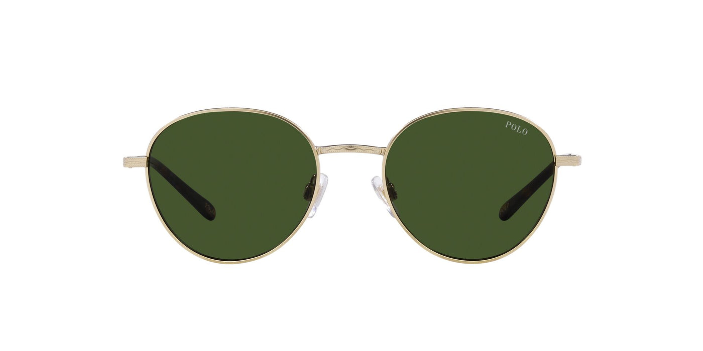 Polo Ralph Lauren PH3144 Semishiny Pale Gold/Dark Green #colour_semishiny-pale-gold-dark-green