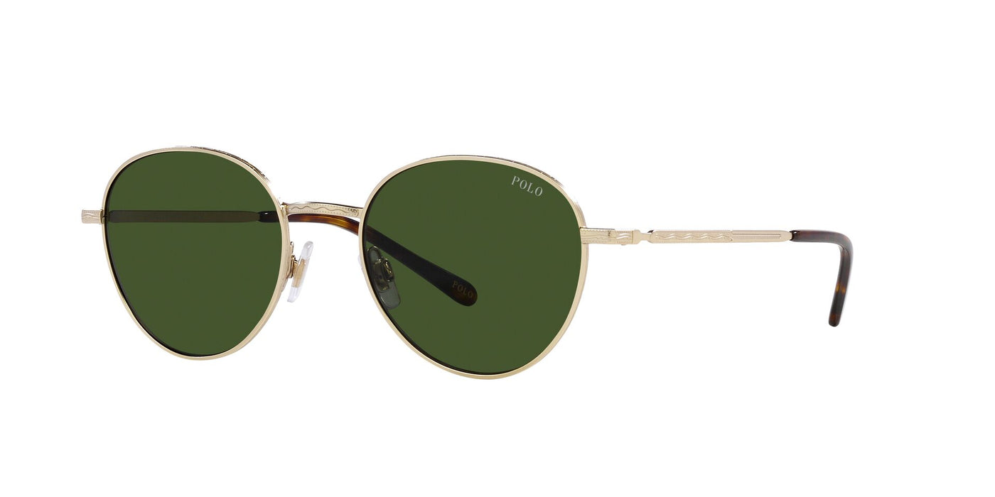 Polo Ralph Lauren PH3144 Semishiny Pale Gold/Dark Green #colour_semishiny-pale-gold-dark-green
