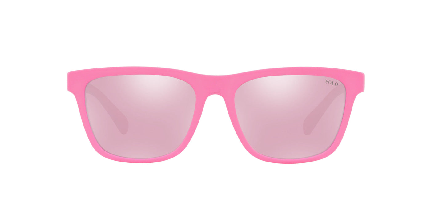 Polo Ralph Lauren PH4167 Matte Maui Pink/Pink Mirror White #colour_matte-maui-pink-pink-mirror-white