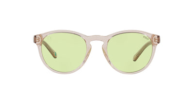 Polo Ralph Lauren PH4172 Shiny Transparent Light Brown/Light Green #colour_shiny-transparent-light-brown-light-green