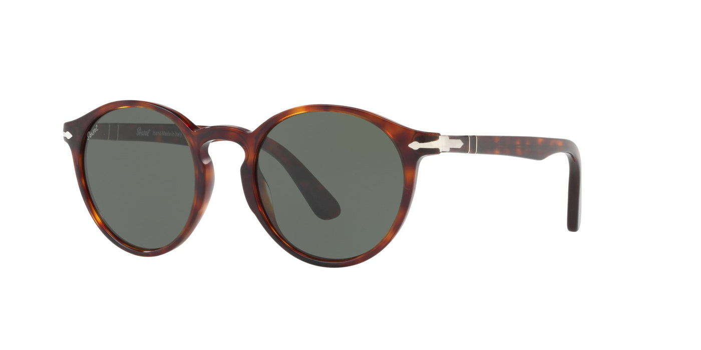 Persol PO3171S Dark Tortoise/Green #colour_dark-tortoise-green