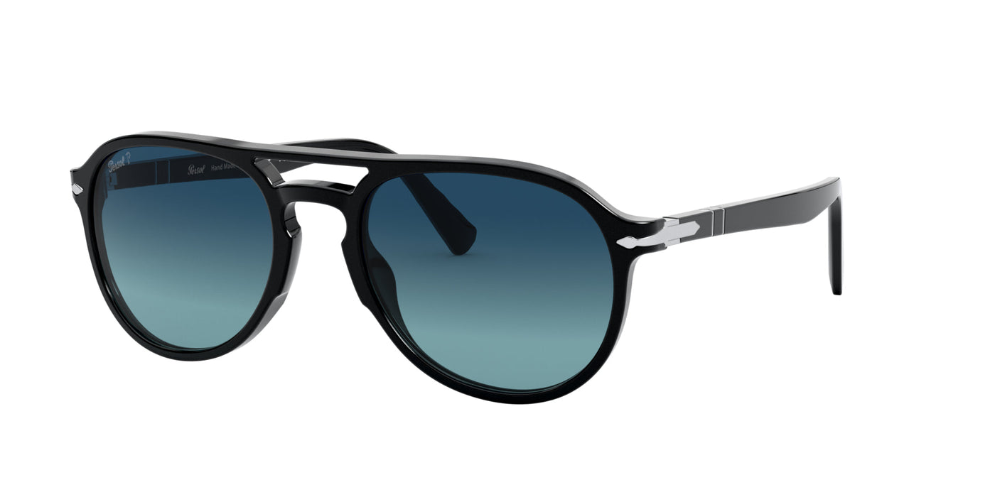 Persol PO3235S Black/Polarised Gradient Blue #colour_black-polarised-gradient-blue