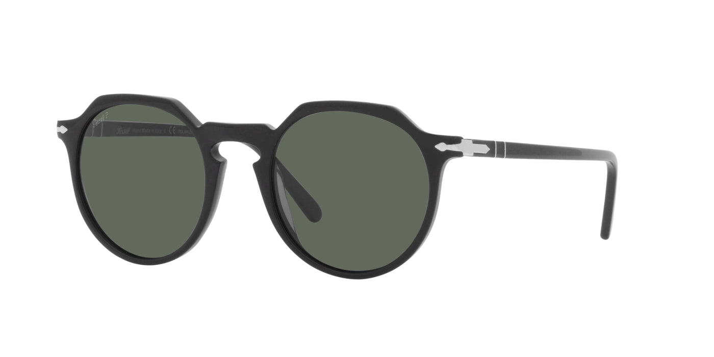 Persol PO3281S Black/Polarised Green #colour_black-polarised-green