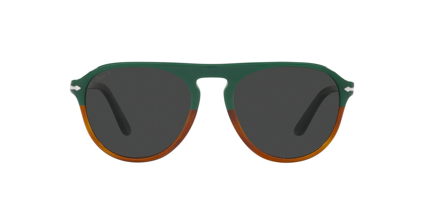 Persol PO3302S Green-Havana Chiara/Polarised Black #colour_green-havana-chiara-polarised-black