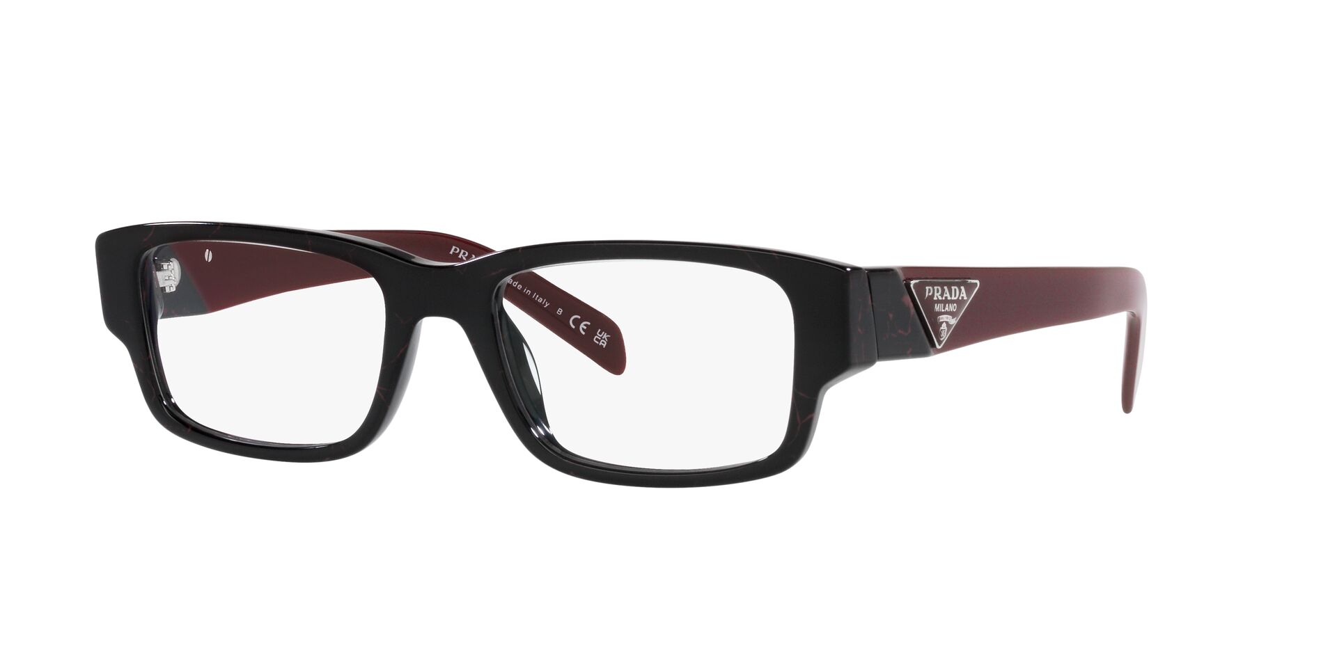 Prada VPR07Z Rectangle Glasses Fashion Eyewear