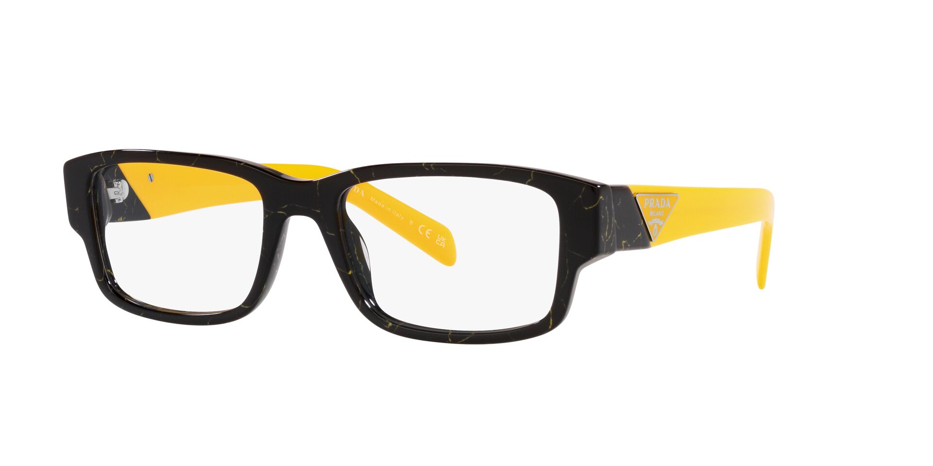Prada VPR07Z Rectangle Glasses | Fashion Eyewear US