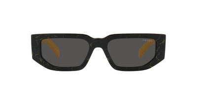 Prada SPR09Z Black Yellow Marble/Dark Grey #colour_black-yellow-marble-dark-grey