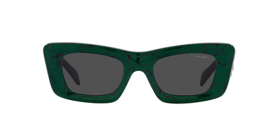 Prada SPR13Z Green Marble/Dark Grey #colour_green-marble-dark-grey