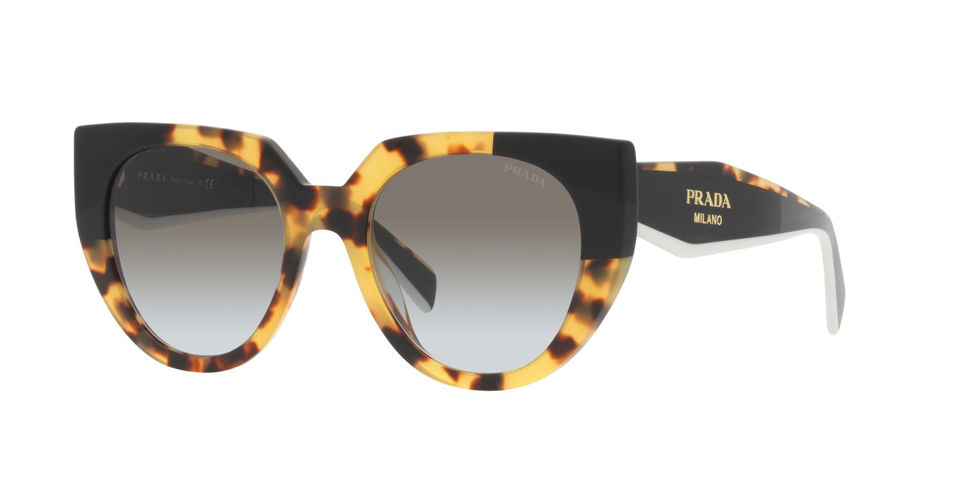 Prada SPR14W Medium Tortoise-Black/Grey Gradient #colour_medium-tortoise-black-grey-gradient