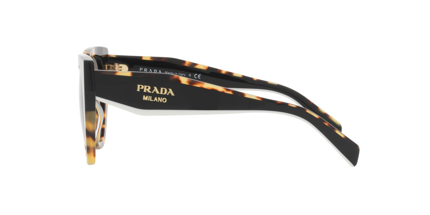 Prada SPR14W Medium Tortoise-Black/Grey Gradient #colour_medium-tortoise-black-grey-gradient