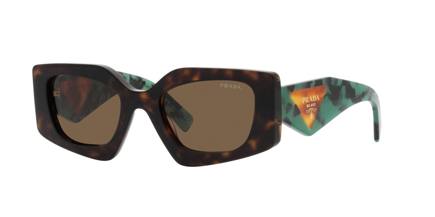 Prada SPR15Y Tortoise/Dark Brown #colour_tortoise-dark-brown