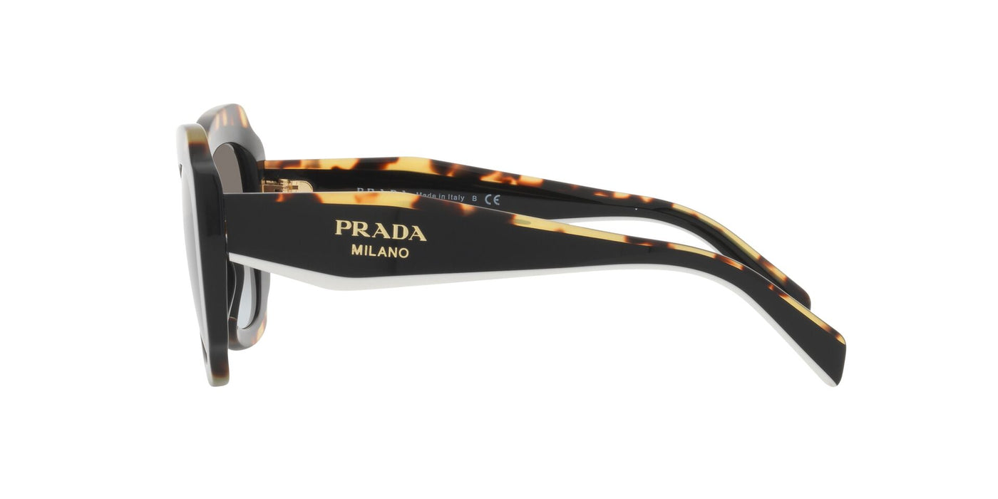 Prada SPR16Y Black/Havana/Dark Grey #colour_black-havana-dark-grey