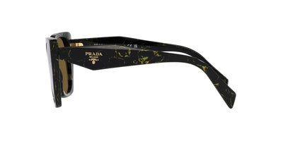 Prada SPR19Z Black-Yellow Marble/Dark Brown #colour_black-yellow-marble-dark-brown