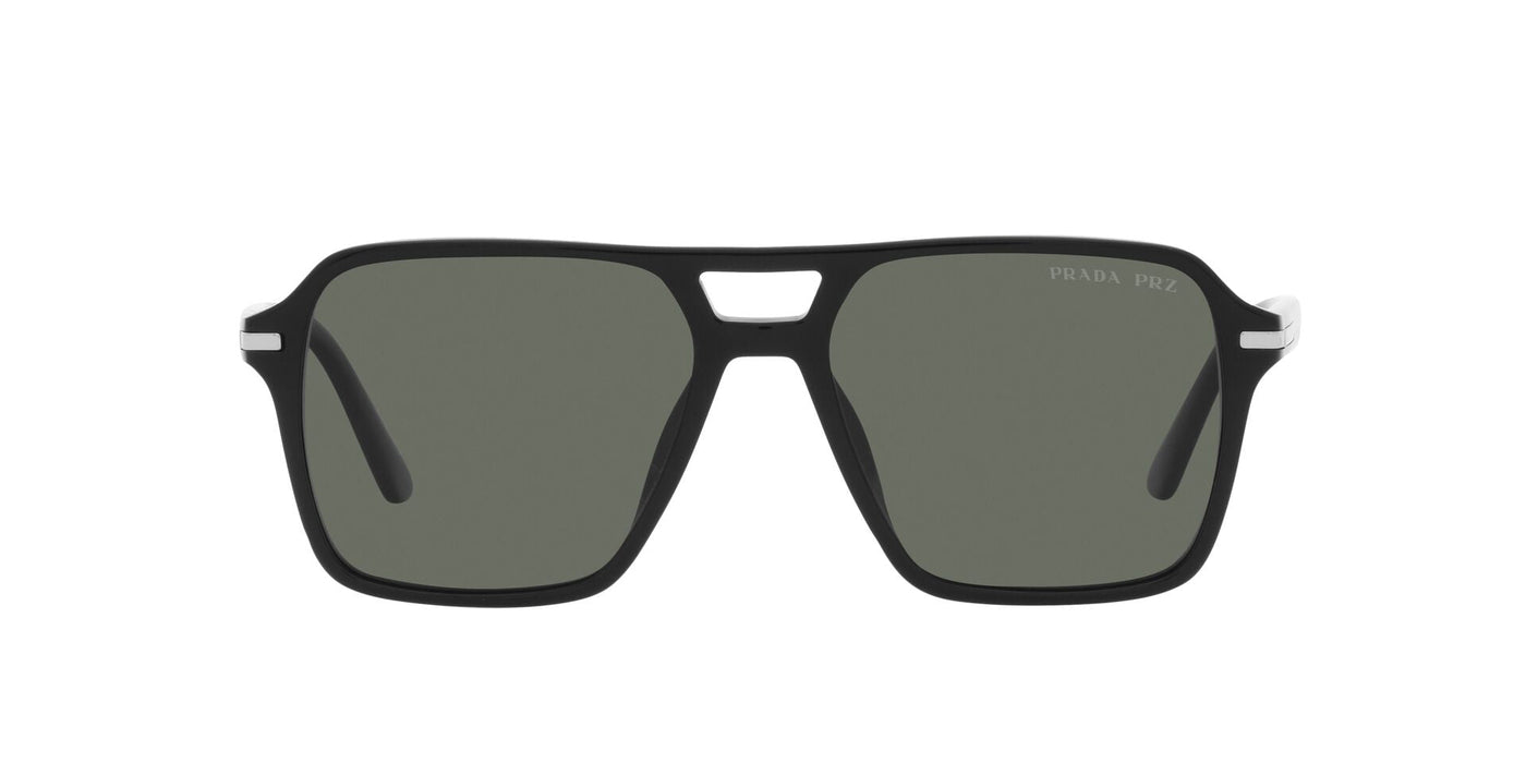 Prada SPR20Y Black/Polarised Green #colour_black-polarised-green