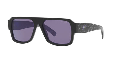 Prada SPR22Y Black/Violet Mirror Internal Silver #colour_black-violet-mirror-internal-silver