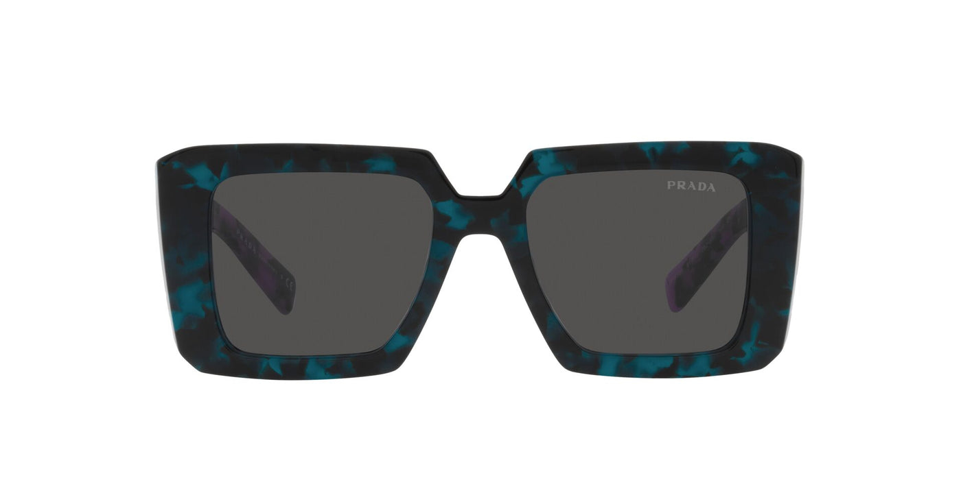 Prada SPR23Y Teal Tortoise/Dark Grey #colour_teal-tortoise-dark-grey