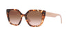 Prada SPR24X Caramel Tortoise/Brown Gradient #colour_caramel-tortoise-brown-gradient