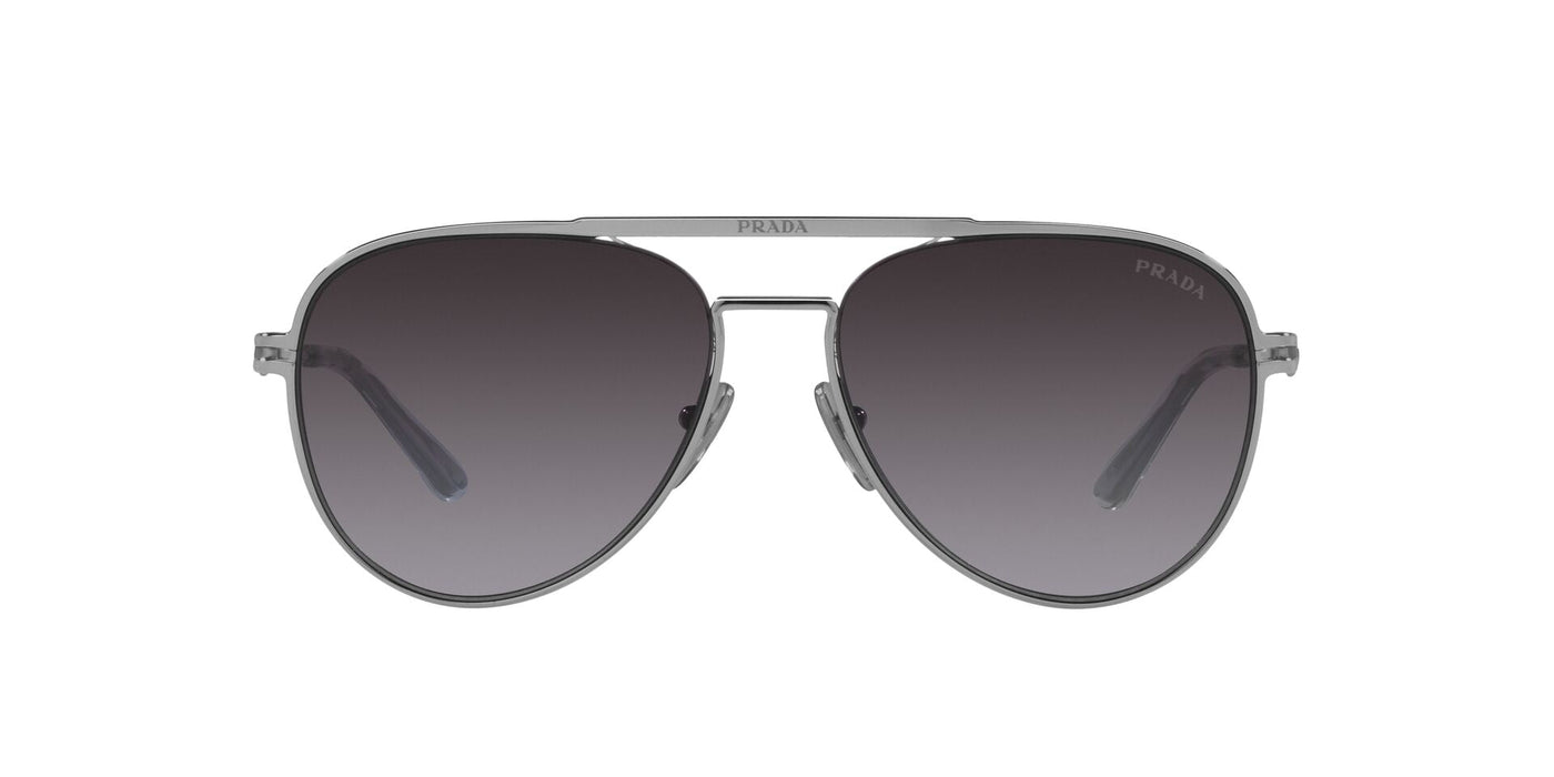 Prada SPR54Z Silver/Grey Gradient #colour_silver-grey-gradient