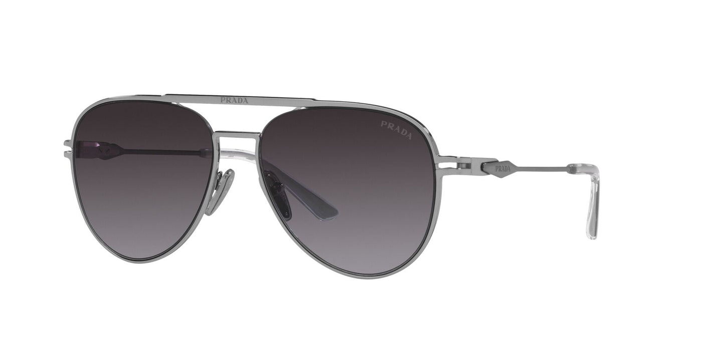 Prada SPR54Z Silver/Grey Gradient #colour_silver-grey-gradient