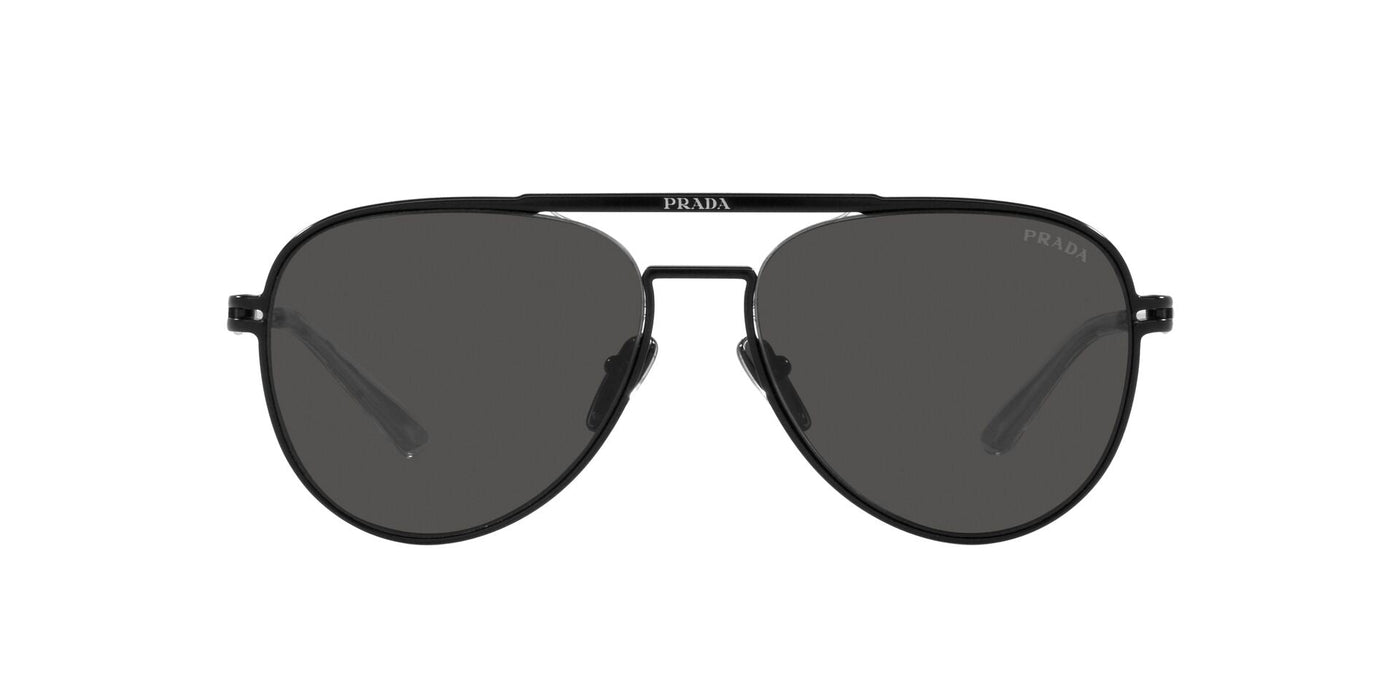 Prada SPR54Z Matte Black/Dark Grey #colour_matte-black-dark-grey