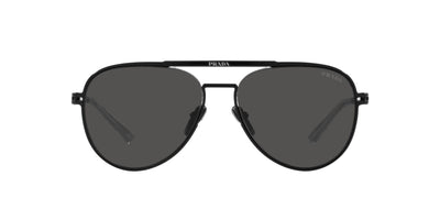 Prada SPR54Z Matte Black/Dark Grey #colour_matte-black-dark-grey