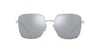 Prada SPR55Y Silver/Blue Mirror Silver #colour_silver-blue-mirror-silver