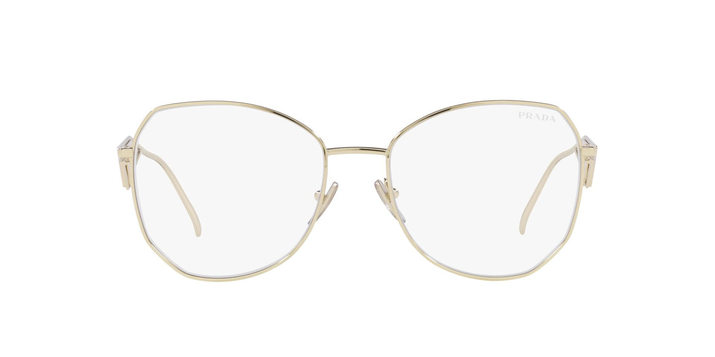 Prada SPR57Y Pale Gold/Clear Blue Light Filter #colour_pale-gold-clear-blue-light-filter