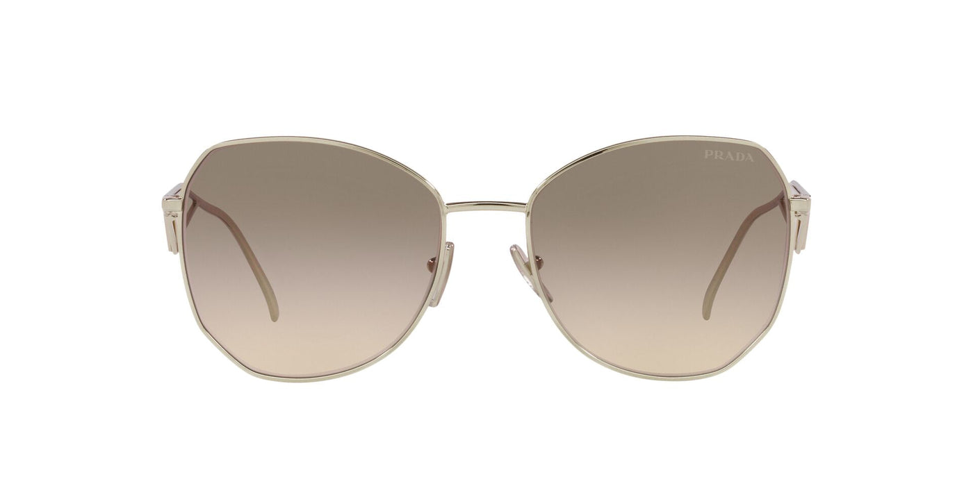 Prada SPR57Y Pale Gold/Light Brown Gradient Light Grey #colour_pale-gold-light-brown-gradient-light-grey