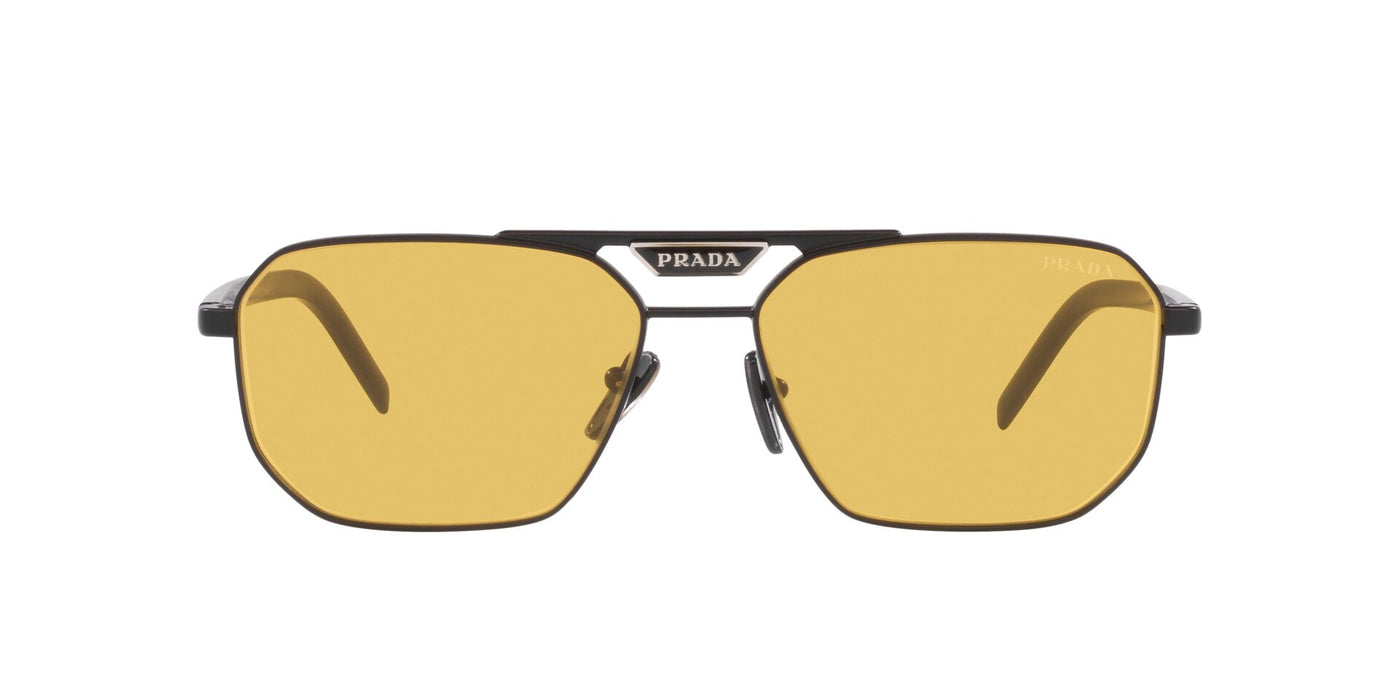 Prada SPR58Y Matte Black/Yellow #colour_matte-black-yellow