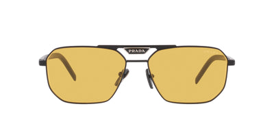 Prada SPR58Y Matte Black/Yellow #colour_matte-black-yellow