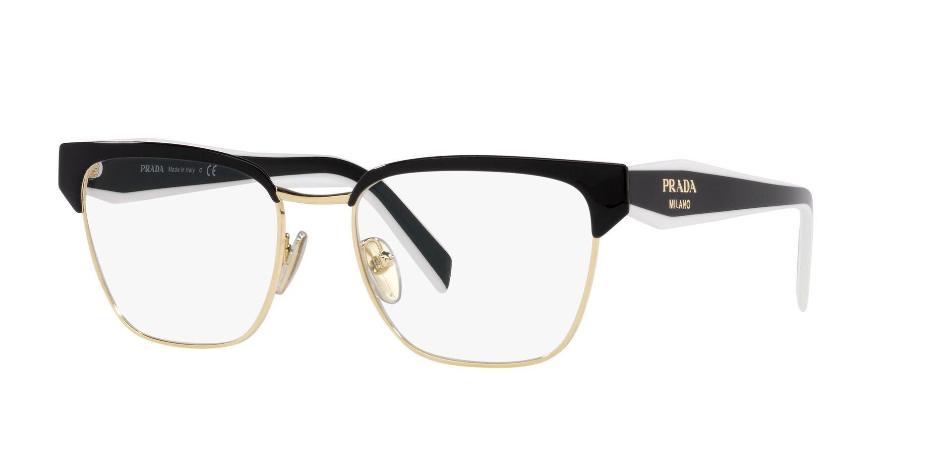 Prada VPR65Y Rectangle Glasses | Fashion Eyewear UK