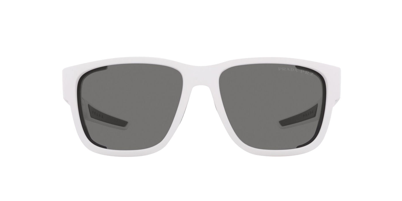 Prada Sport Linea Rossa SPS04W White Rubber/Polarised Dark Grey #colour_white-rubber-polarised-dark-grey