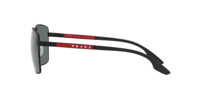 Prada Sport Linea Rossa SPS50W Black Rubber/Polarised Dark Grey #colour_black-rubber-polarised-dark-grey