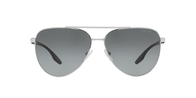 Prada Sport Linea Rossa SPS52W Silver/Grey Gradient #colour_silver-grey-gradient