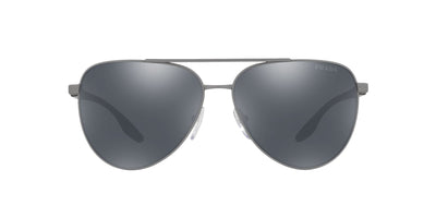 Prada Sport Linea Rossa SPS52W Gunmetal/Grey Mirror Black #colour_gunmetal-grey-mirror-black