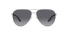 Prada Sport Linea Rossa SPS52Y Silver/Polarised Grey Gradient #colour_silver-polarised-grey-gradient