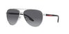 Prada Sport Linea Rossa SPS52Y Silver/Polarised Grey Gradient #colour_silver-polarised-grey-gradient