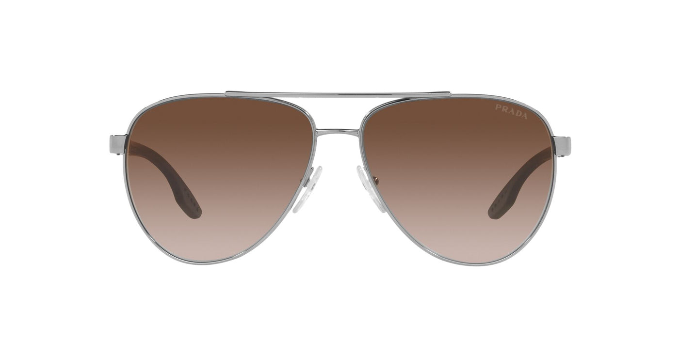 Prada Sport Linea Rossa SPS52Y Gunmetal/Brown Gradient #colour_gunmetal-brown-gradient