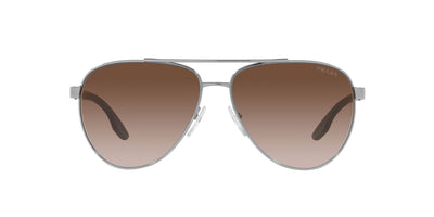 Prada Sport Linea Rossa SPS52Y Gunmetal/Brown Gradient #colour_gunmetal-brown-gradient