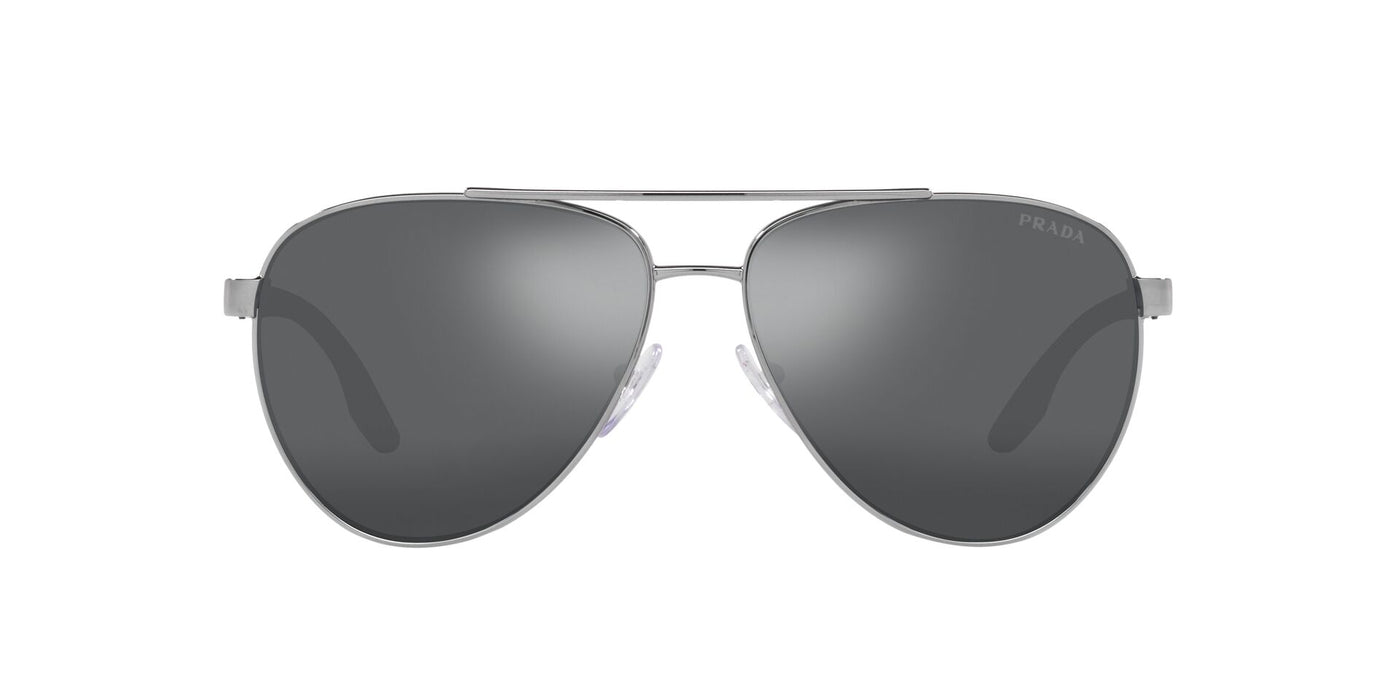 Prada Sport Linea Rossa SPS52Y Gunmetal/Grey Mirror Black #colour_gunmetal-grey-mirror-black