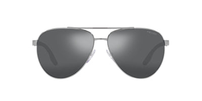 Prada Sport Linea Rossa SPS52Y Gunmetal/Grey Mirror Black #colour_gunmetal-grey-mirror-black