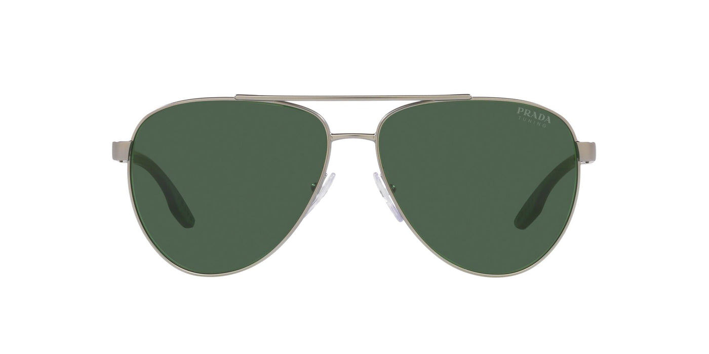 Prada Sport Linea Rossa SPS52Y Matte Gunmetal/Green Tuning #colour_matte-gunmetal-green-tuning