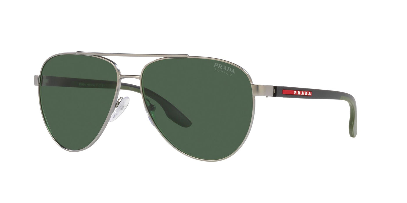 Prada Sport Linea Rossa SPS52Y Matte Gunmetal/Green Tuning #colour_matte-gunmetal-green-tuning