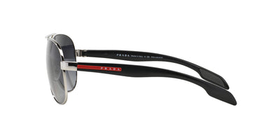 Prada Sport Linea Rossa SPS53P Steel/Polarised Grey Gradient #colour_steel-polarised-grey-gradient