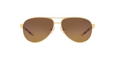 Ralph by Ralph Lauren RA4004 Shiny Gold/Polarised Yellow Gradient Brown #colour_shiny-gold-polarised-yellow-gradient-brown