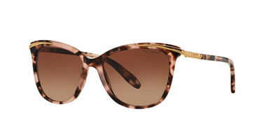 Ralph by Ralph Lauren RA5203 Shiny Pink Tortoise & Gold/Polarised Gradient Brown #colour_shiny-pink-tortoise-&-gold-polarised-gradient-brown