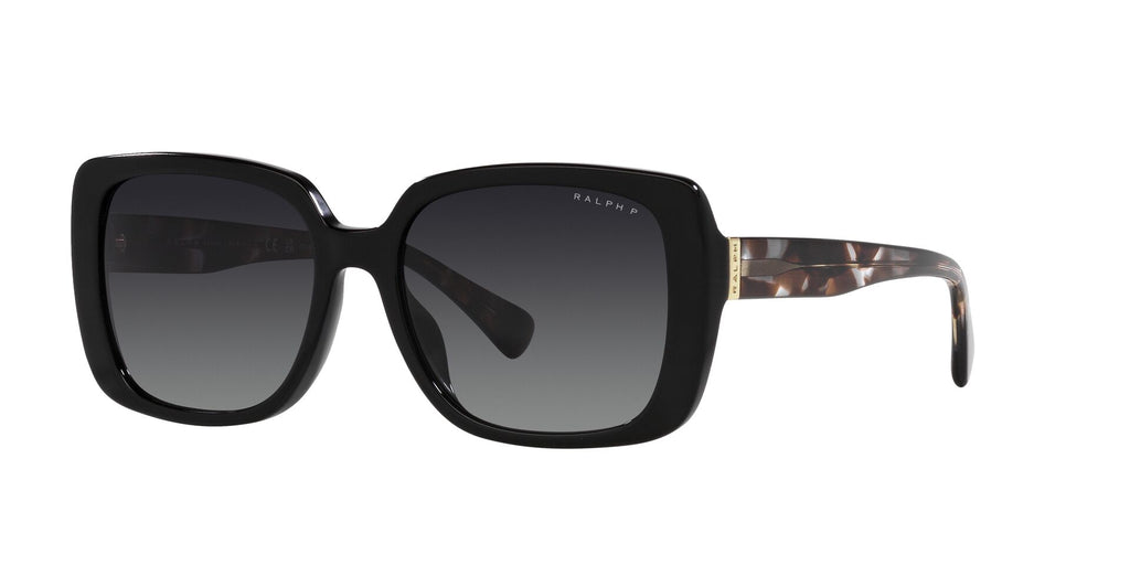 Ralph by Ralph Lauren RA5298U Shiny Black/Gradient Grey Polarised #colour_shiny-black-gradient-grey-polarised