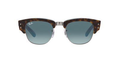 Ray-Ban Mega Clubmaster RB0316 Havana On Blu On Gunmetal/Blue Grey Gradient #colour_havana-on-blu-on-gunmetal-blue-grey-gradient